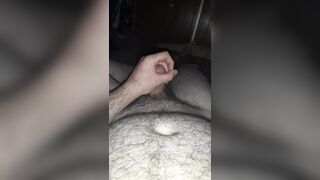 Super horn chubby guy late nite wank and cum - 3 image