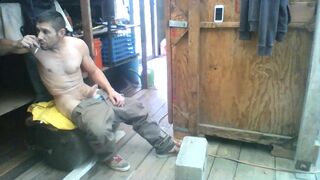 Jerking Off in Shed at Work - 9 image