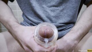 FUCKING MY NEW SEX TOY (Its too small for my huge cock) - 13 image