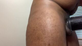 Black Man Gives Fleshlight Hard Pounding and Big Cumshot - 11 image