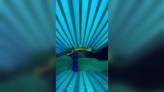Pounding my ass in tanning salon - 2 image