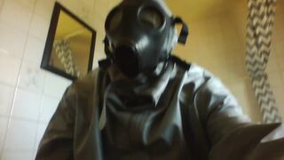 me jameschris playing in my chemical suit top and masks - 11 image