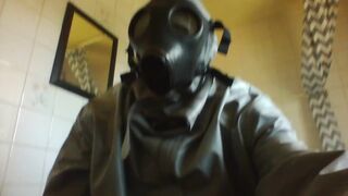 me jameschris playing in my chemical suit top and masks