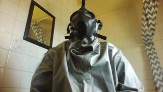 me jameschris playing in my chemical suit top and masks