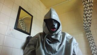 me jameschris playing in my chemical suit top and masks - 6 image
