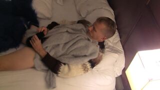 Sweater fetish play with three cum shots sweater jumper masturbation - Chase Pike