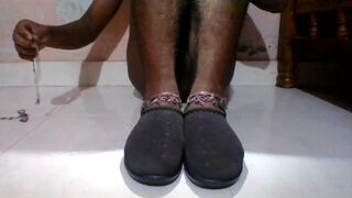 desi bhabi wearing bra and panty with anklets sexy bhabi - 5 image