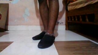 desi bhabi wearing bra and panty with anklets sexy bhabi - 8 image