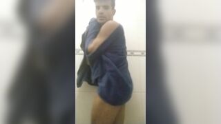 Straw in the shower young Latin cum - 11 image