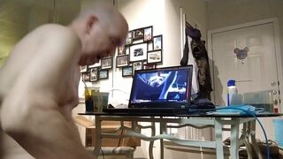 20220707 I am enjoying my under my desk that I just made!