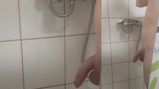 Another Security Guard spy shower and cum - 10 image