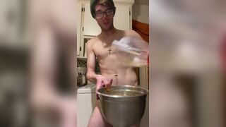Student jerk and  cook sperm cookies - 12 image