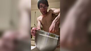 Student jerk and  cook sperm cookies - 14 image