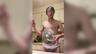 Student jerk and  cook sperm cookies - 2 image