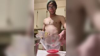 Student jerk and  cook sperm cookies - 4 image