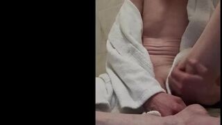 MeMySelfAndMyOwn Cam Session Teasing in bathrobe part 4 of 10 - 3 image