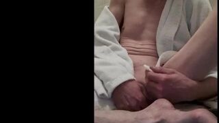MeMySelfAndMyOwn Cam Session Teasing in bathrobe part 4 of 10 - 6 image