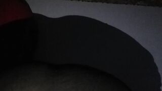 ,Spanked by Belt, Hands, and Purple Whip. Shaking Ass for Daddy and Rimming Asshole