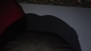 ,Spanked by Belt, Hands, and Purple Whip. Shaking Ass for Daddy and Rimming Asshole