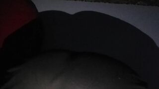 ,Spanked by Belt, Hands, and Purple Whip. Shaking Ass for Daddy and Rimming Asshole