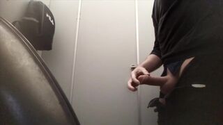 Masturbating in the toilet and cumming - 12 image