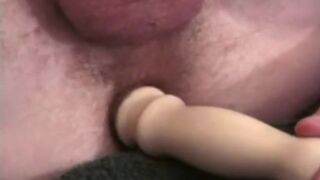 Adam Strokes With Sex Toy