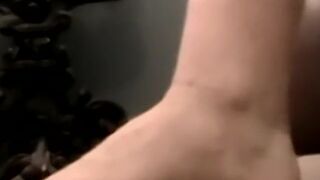 Amateur dude jerking off and blasting a big load out - 8 image