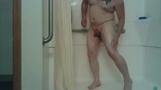 Shaving and showering on webcam - 11 image