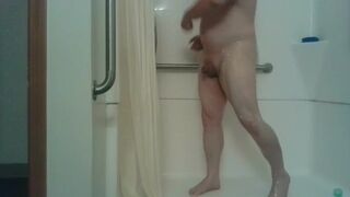 Shaving and showering on webcam - 12 image