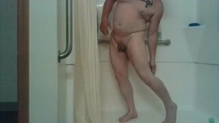 Shaving and showering on webcam - 13 image
