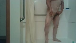 Shaving and showering on webcam - 6 image