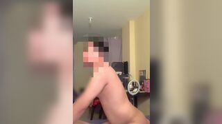 Bagets  tight hole rested and pushed