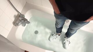 Superstar Sneakers in water - 1 image