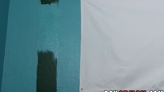 Inexperienced artists paint each other in cum with their dicks - 3 image