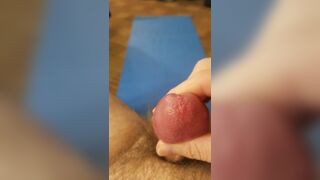 Cumshot goes the distance!