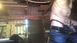 Cowboy camshow with satisfying cum - 12 image