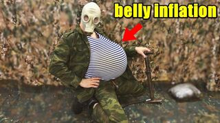 Russian Military Man PUMPS His stomach with A PUMP and Cums in Your FACE!!! - 1 image