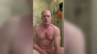 Hot RedHead takes a Shower and Jerks off to You! - 14 image