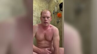 Hot RedHead takes a Shower and Jerks off to You! - 15 image