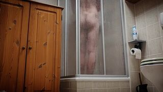 He is taking a shower - 3 image