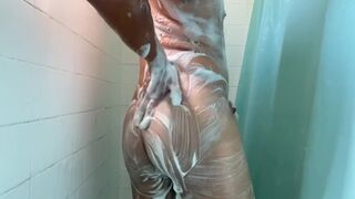 Soapy Shower Ass Play - 14 image