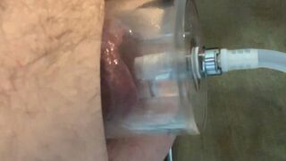 Rosebud pumping, Fucking, Fisting and nice mix of precum and piss pumped out at the end - 1 image