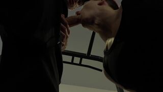 Trainer fucks student hard with big dick - 5 image