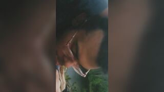 NEXT DOOR ANON COLLEGE CAMPER GIVES ME HEAD OUTSIDE OUR CAMPSITE - 3 image