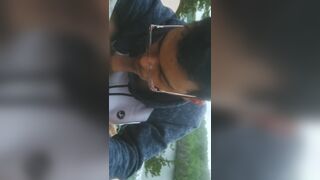 NEXT DOOR ANON COLLEGE CAMPER GIVES ME HEAD OUTSIDE OUR CAMPSITE