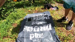 Its impossible for me to sunbathe naked at public picnics, I get horny very quickly