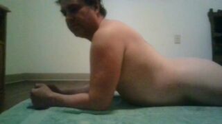 Nude yoga weight loss stretches