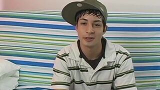 Adorable inexperienced amateur Brice Summers jerks off and cums solo - 6 image