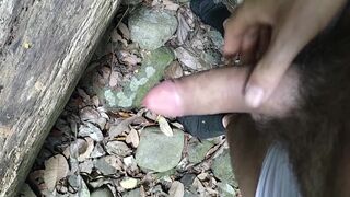 cumming multiple times in a small canyon - 15 image