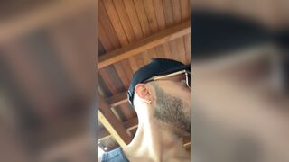 Liam sexy man from Colombia masturbates on the farm his family discovers him - 3 image